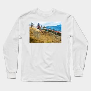 Rachel Atherton Painting Long Sleeve T-Shirt